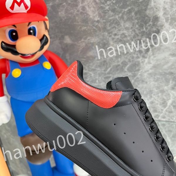 

new luxury lady flat casual shoes womens travel leather lace-up sneaker cowhide fashion woman white shoe men gym sneakers, Black