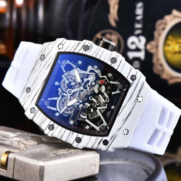 

wood grain hao hua quartz men's automatic watch men's designer wristband waterproof reloj hombre0, Slivery;brown