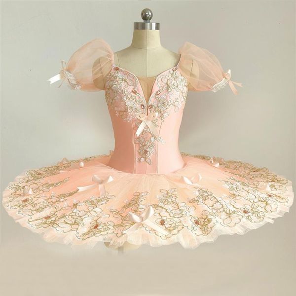 

dancewear kids classic professional ballet tutu swan lake pancake tutu ballerina party dance costumes ballet dress girls women 230407, Blue