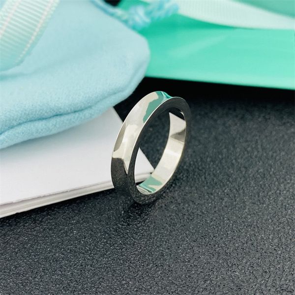 

narrow edition arveface ring designer ring men and women stainless steel fashion ring party wedding jewelry accessories christmas valentine&, Silver