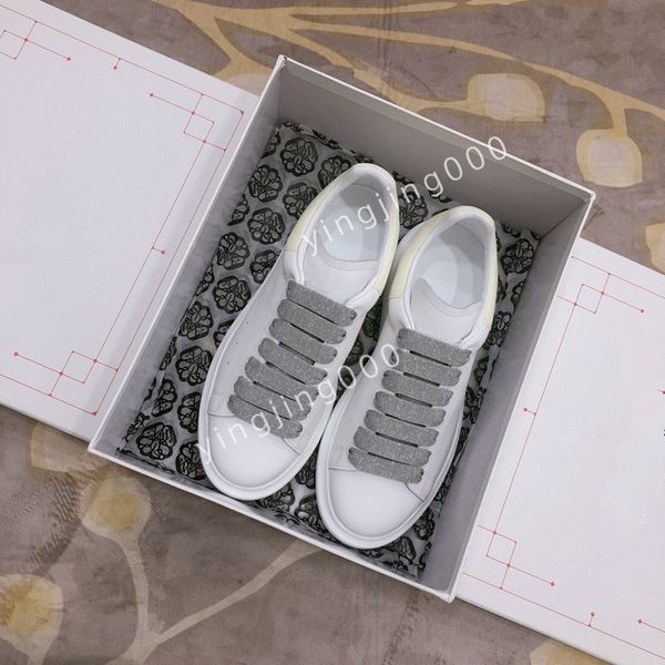 

2023womens mens brand sneakers shoes trainers sports lace-up brands patent leather mesh rubber sole fabric outdoor casual walking shoes, Black