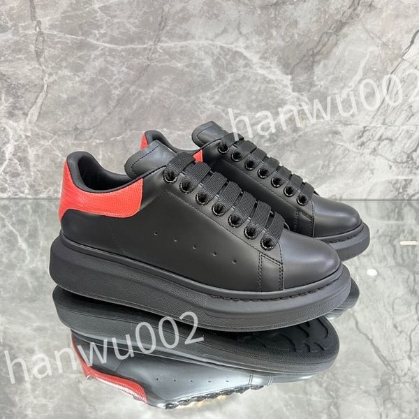 

luxury lady flat casual shoes womens travel leather lace-up sneaker cowhide fashion woman white shoe men gym sneakers, Black