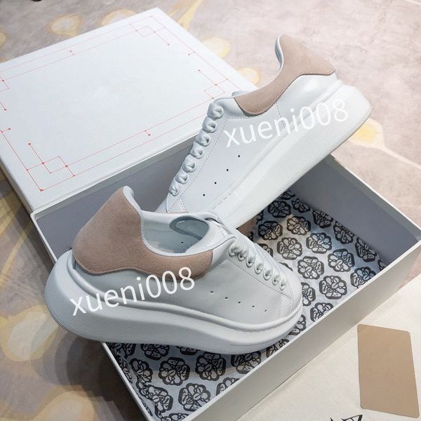 

2023new men casual shoes designer women leather lace-up sneaker fashion running trainers letters woman shoe flat printed gym sneakers, Red;white