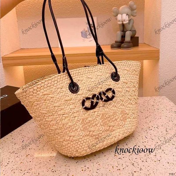 

designer bags handbag beach bag woven bag shopping bag shoulder bag bucket bag crossbody 2023 straw bag vegetable basket bag 230407