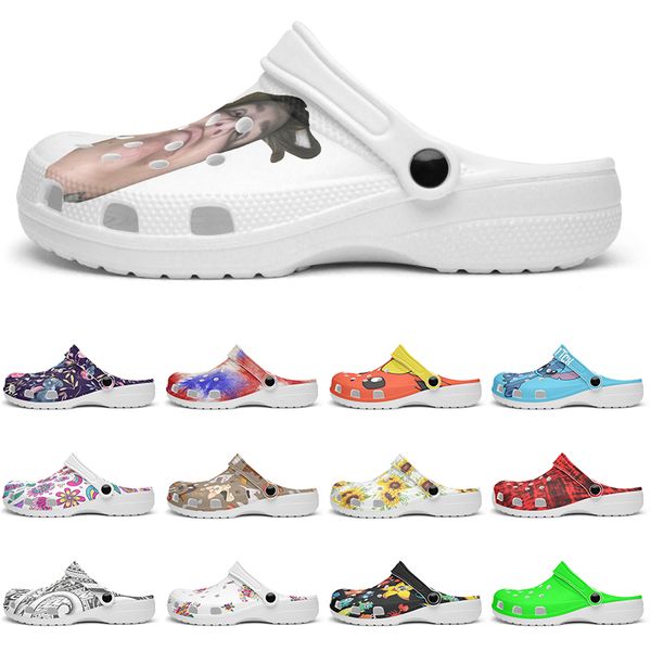 

Customized big exquisite comfortable beautiful clean Diy shoes for men and women's indoor slippers 83616