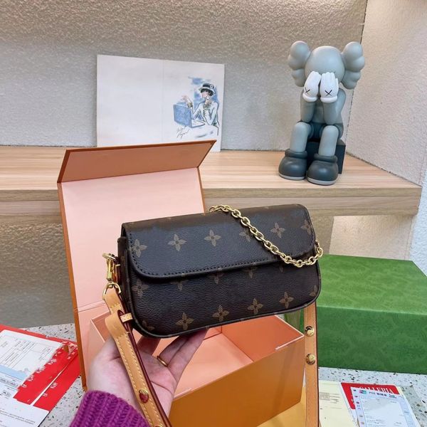 

fashion designer bag covering design temperament all-match chain bag shoulder strap adjustable mahjong bag crossbody bag