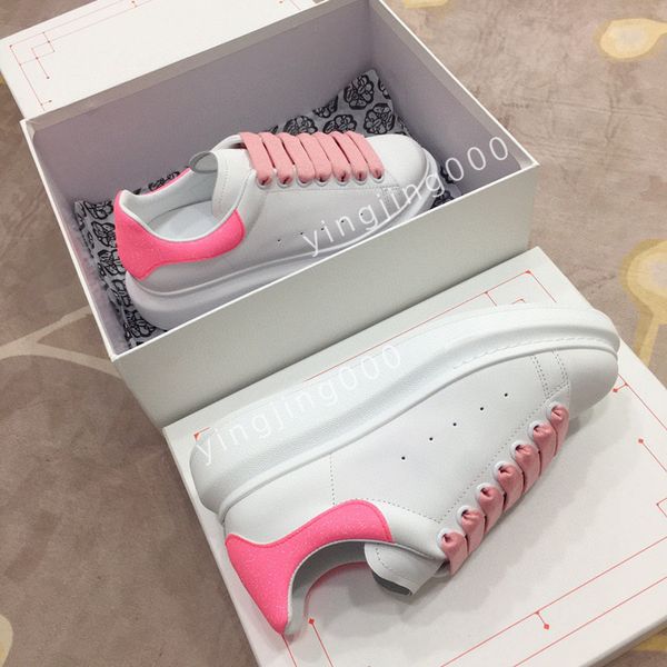 

new women mens fashion sneakers shoes trainers sports lace-up famous brands patent leather mesh rubber sole fabric outdoor casual walking, Black