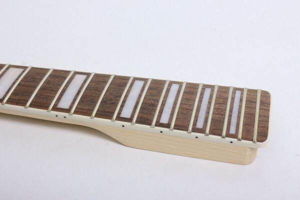 

30inch maple guitar neck 22fret block inlay rosewood fretboard baritone necks