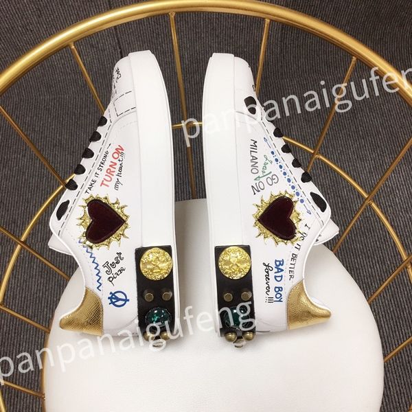 

2023 new calfskin women sneakers shoes leather trainers famous comfort outdoor trainers men's casual walking, Black