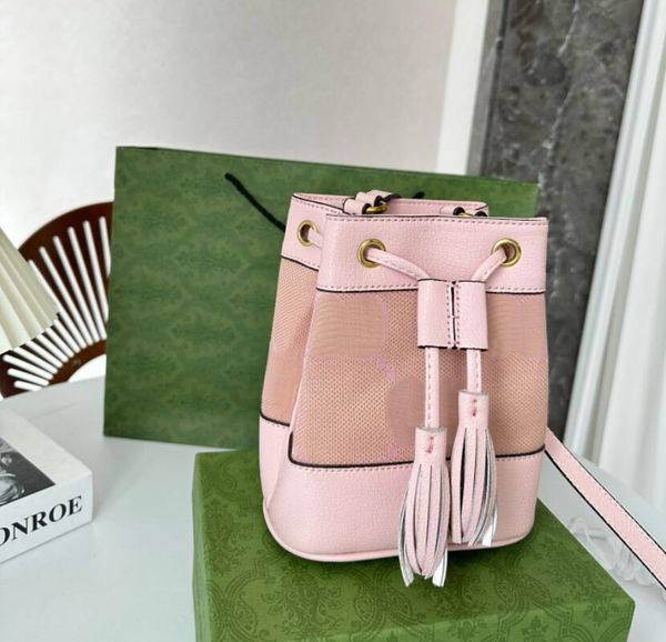 

mini bucket bag 4-colour luxury designer crossbody shoulder bags handbag women's fashion giant g canvas leather handbags handbag with b