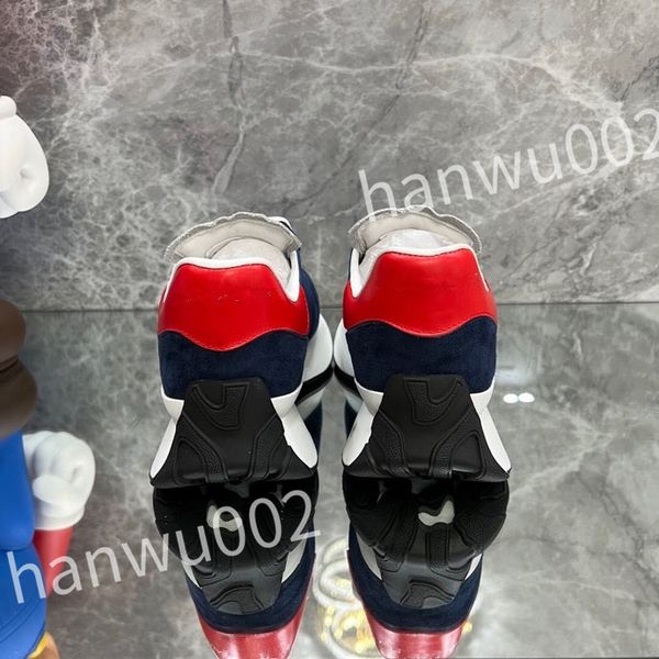 

2023 new luxury leather casual women shoes comfortable fashion mens sneakers white, Black