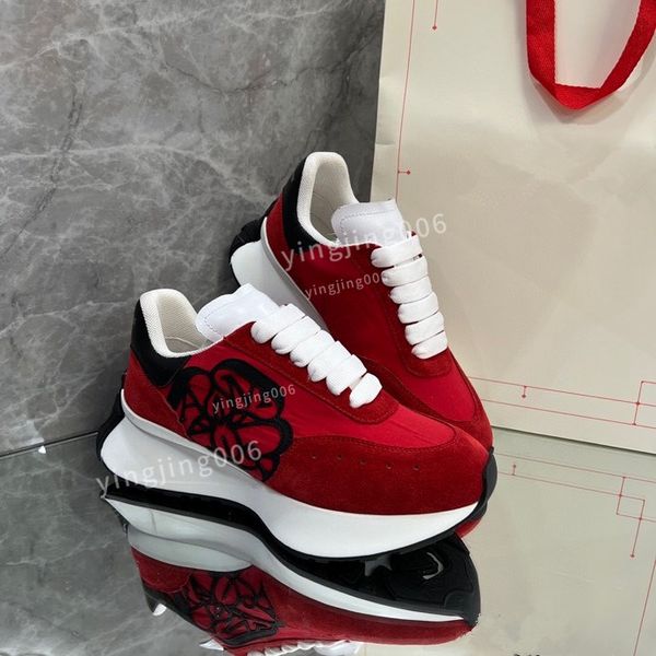 

2023brand low-shoes designer casual shoes mens multi-color lace-up sports shoes fashion running shoes soft and comfortable platform shoes, Black