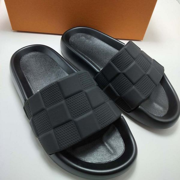 

sandals slippers slider beach luxury woman slippers wholesale price leather rubber sandal blue green orange white black high marshmallow ori