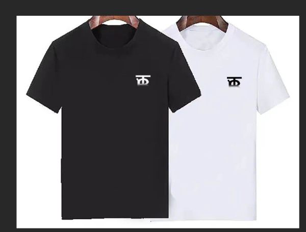 

men's t-shirts european and american fashion designer brand men's black and white casual clothing street polo shorts sleeve t-shir, White;black