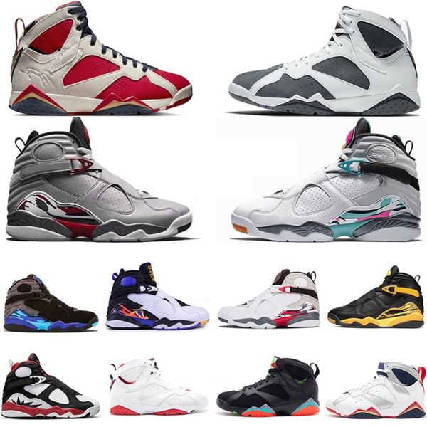 

7 8 men basketball shoes 7s 8s barcelona nights citrus patent leather z mist countdown pack raid taxi 3m reflective bordeaux men trainers sp
