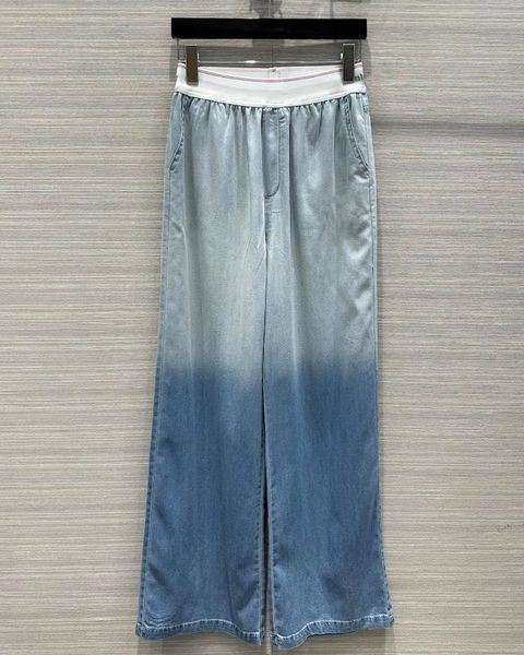 

womens jeans pant pocket high waist pants designer fashion lady trousers streetwear, Blue