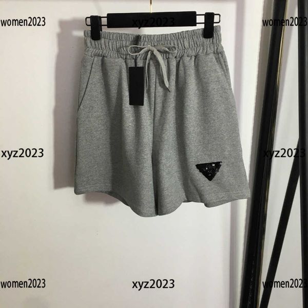 

womens designer clothing geometric sequin logo design shorts elastic high waisted knitted shorts new arrivals, White;black