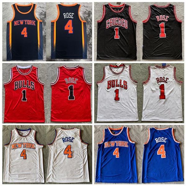 

1 derrick rose basketball jerseys retro chi bull jersey men mesh wear city sleeveless vest wear, Black;red
