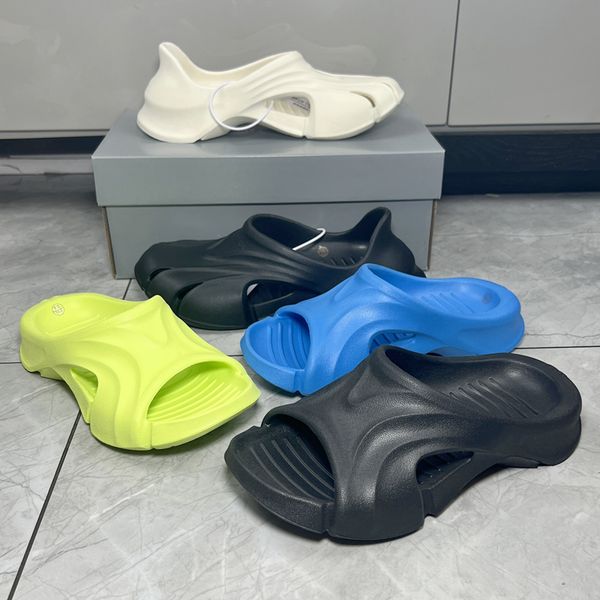 

slippers slides foam runner designer slipper paris men women sandals trainers slider triple black white resin pattern mens womens slides