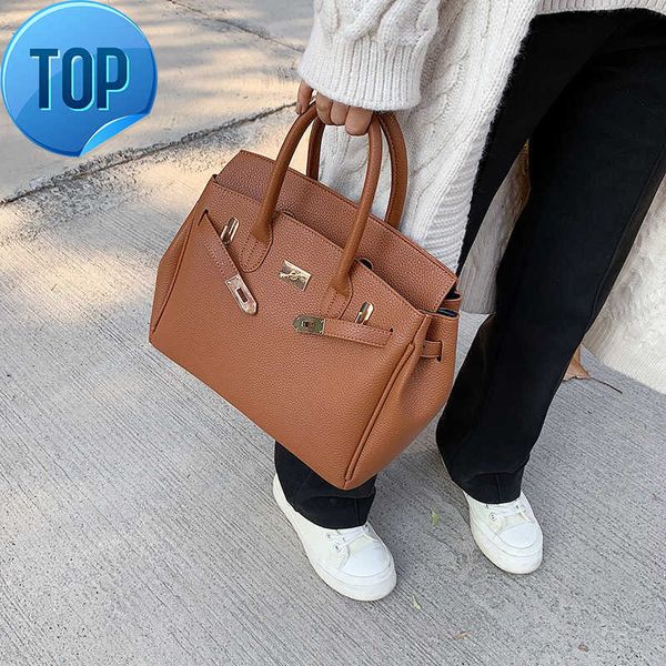 

herms birkin western style bag women's 2020 new fashion korean version versatile messenger single shoulder bag fashion hand aywg