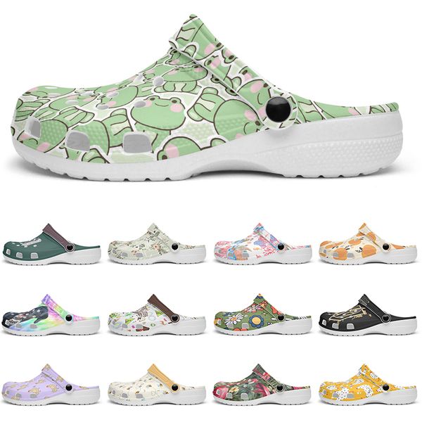 

Customized Glossy beautiful lovely fashion beautiful Diy shoes for men and women's indoor slippers 100594