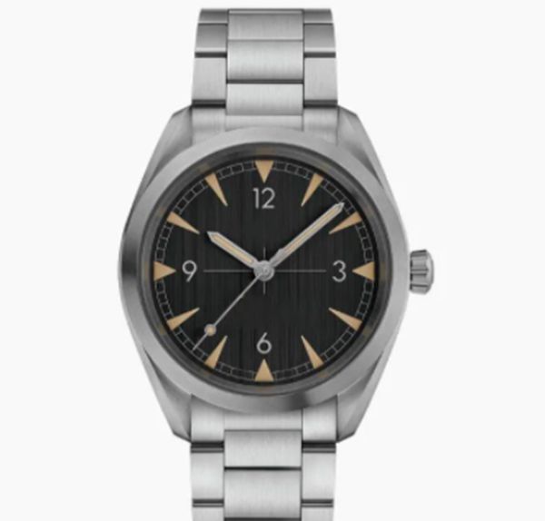 

new mens watch railmaster automatic mechanical blacksmooth bezel dial diver 300m 007 james bond men watches sea stainless steel wristwatches, Slivery;brown