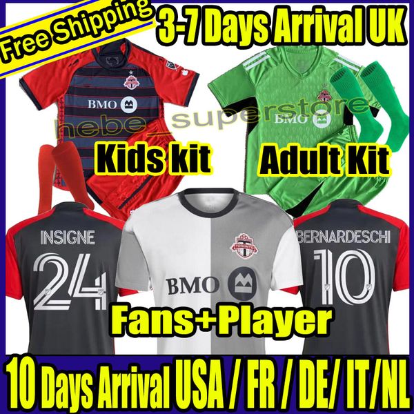 

2023 2024 toronto fc soccer jerseys insigne pozuelo 23 24 player version camisetas bradley altidore akinola osorio nelson salcedo football s, Black;yellow