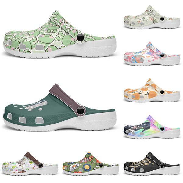 

Customized Glossy beautiful clean fashion beautiful Diy shoes for men and women's indoor slippers 102181