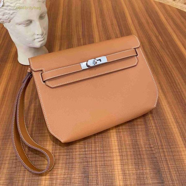 

designer kellies handbags hemres new women's 2023 depeches palm print single shoulder messenger leather for men and women 1 has logo cs