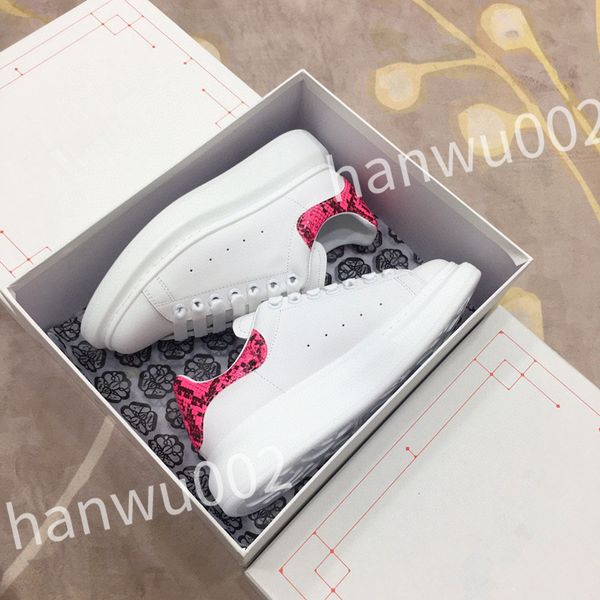 

2023 new men womens fashion shoes lace-up flat platform designer sneaker black genuine leather air cushion sneake