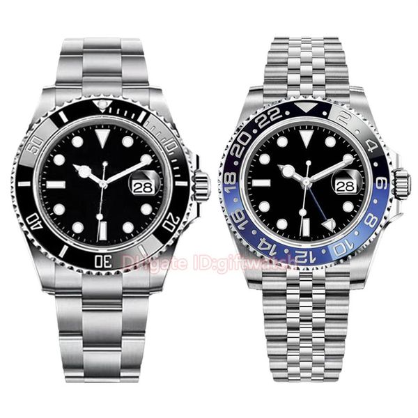 

watch automatic mechanical watches for mens bracelet 40mm business wristwatch life waterproof stainless steel wristband men wristw2772, Slivery;brown