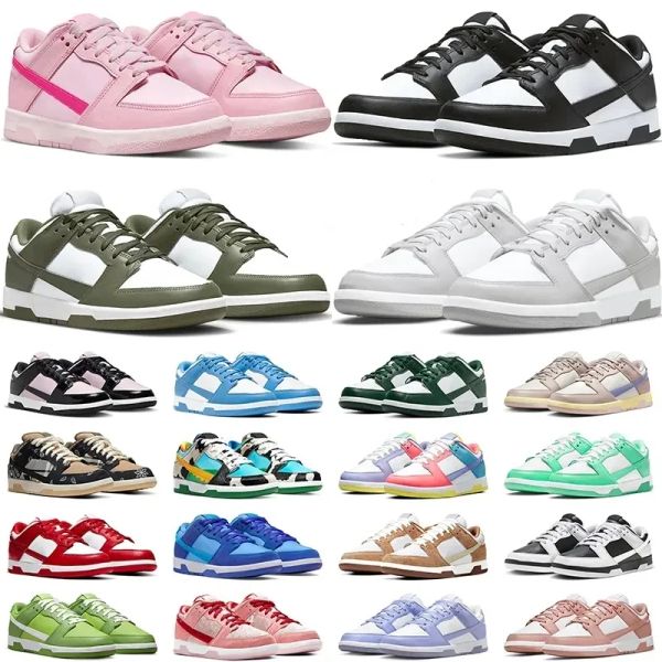 

2023 running shoes men women sports sneakers black white panda dunks pn dust kentucky university blue brazil chicago red syracuse georgetown