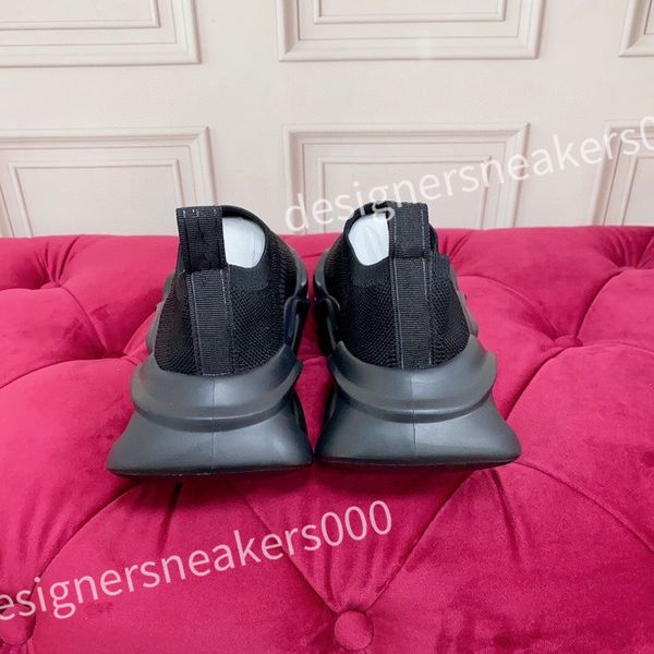

2023 new luxury boots shoes for men women leather black white flat platform sneaker fashion