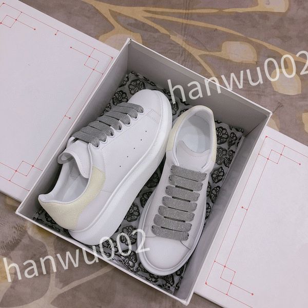 

new luxury casual men women fashion shoes lace-up flat platform designer sneaker black genuine leather air cushion sneake