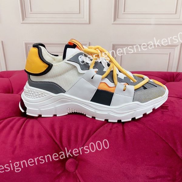 

2023 new luxury casual boots shoes for mens women leather black white flat platform sneaker fashion