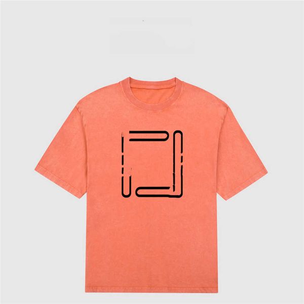 

men's t-shirt 2023 men's t-shirts fendyity fashion cotton soft wrinkle resistant printed letter casual student short sleeve 05-01, White;black