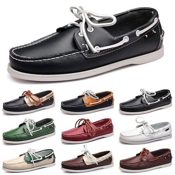 

casual shoes men black leisure silvers taupe dlives brown grey red green walking low soft multi leather mens sneaker outdoors trainer