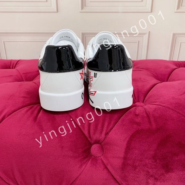 

man shoes fashion genuine leather woman sneakers lace up flat sneaker designer shoe walking quality, Black