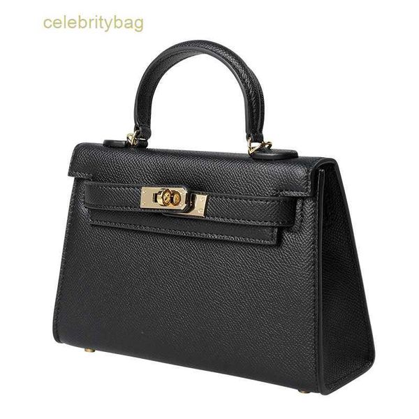 

designer kelys handbags hemrres 2023 new women's fashion mini versatile real leather carry-on second-generation one-shoulder cross-body