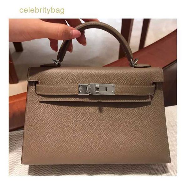 

designer kellies handbags hemres new second generation 2023 palm pattern bag fashion one shoulder oblique straddle handheld leather small sq