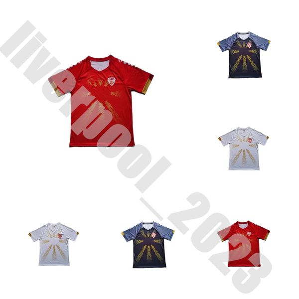 

north macedonia pandev soccer jerseys 22 23 24 national team trickovski bardhi alioski maillots de foot stojanovski elmas ristovski ademi ch, Black;yellow