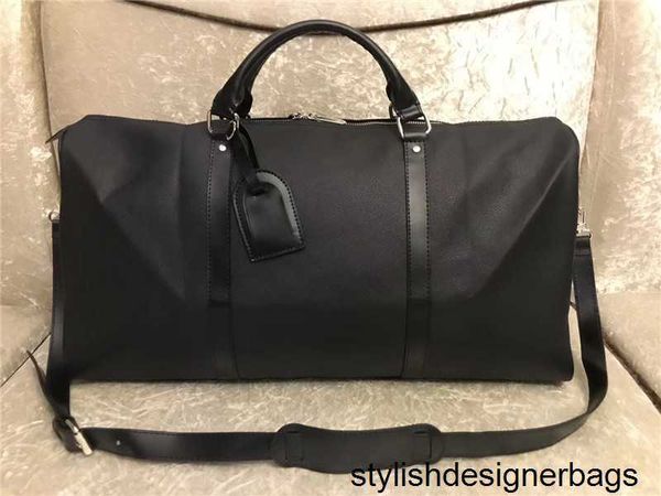 

duffel bags king size 60cm famous men women travel bag fashion duffle bag leather designer luggage handbags large capacity duffel bags sport