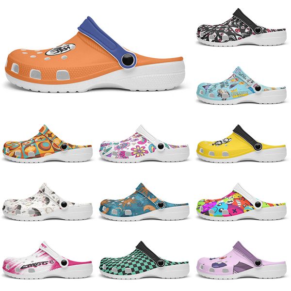 

Customized Glossy lovely comfortable beautiful Diy shoes for men and women's indoor slippers 91191