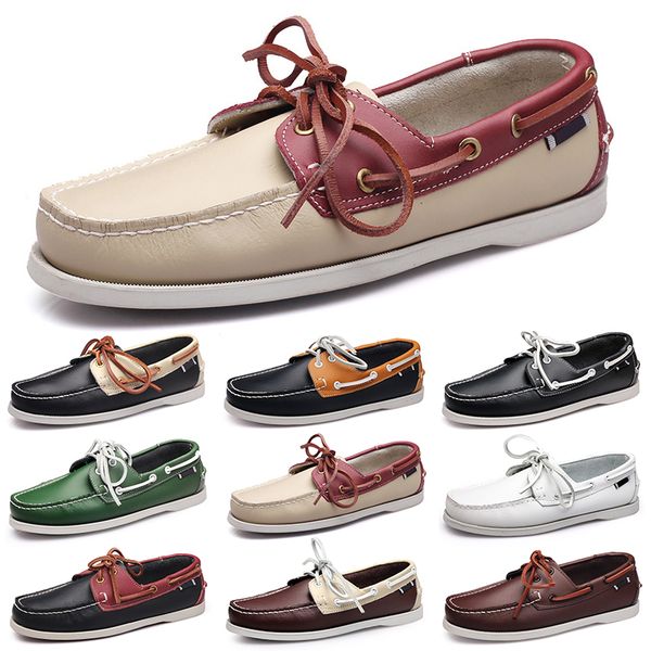 

casual shoes men black leisures silvers taupe dlives brown grey reds green walking lows soft multi leather mens sneaker outdoor trainer