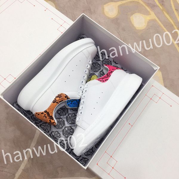 

2023 new men womens fashion shoes lace-up flat platform designer sneaker black genuine leather air cushion sneake