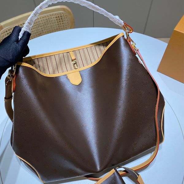 

2024 Most popular handheld cross body luxury designer bag, Deep brown