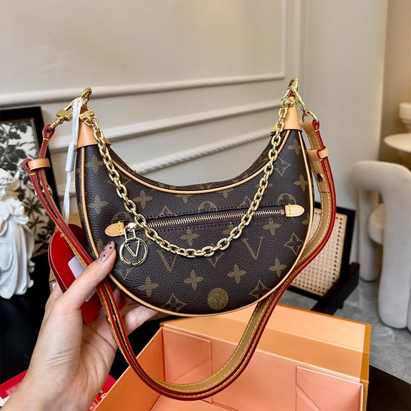 

2024 Most popular handheld cross body designer bag, Deep brown