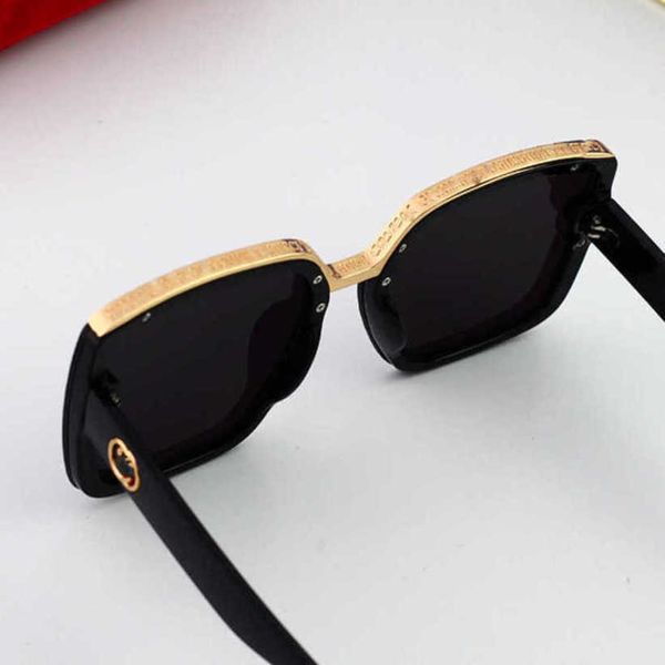 

luxury designer summer sunglasses big straight fashion textured, White;black