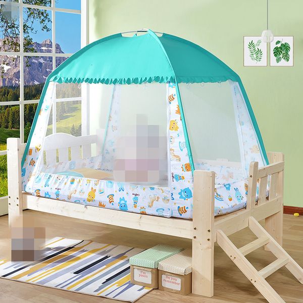 

crib netting summer baby sleeping tent with bracket large space kids mosquito canopy for 08 years bedding 4 sizes 230407