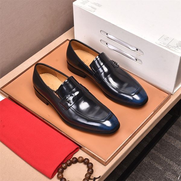 

f6/4odel designer brand casual shoes men britain crown embroidery rivet oxford homecoming dress wedding prom loafer sapato social zapatos, Black